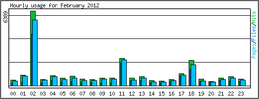 Hourly usage