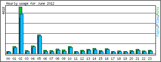 Hourly usage
