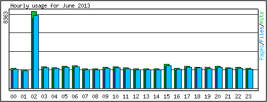 Hourly usage