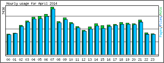 Hourly usage