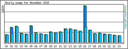 Hourly usage
