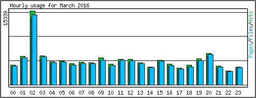 Hourly usage