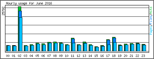 Hourly usage