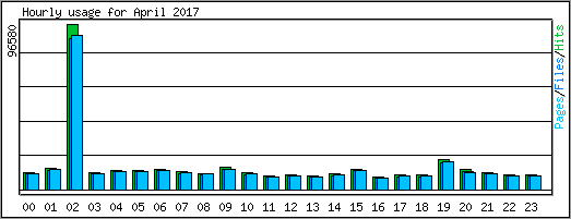 Hourly usage