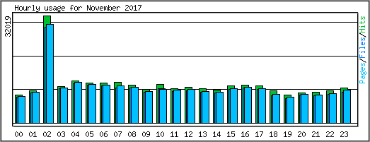 Hourly usage